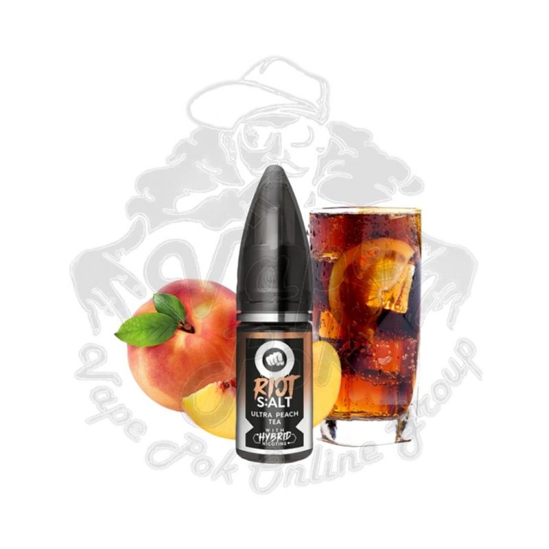 سالت چای هلو رایت اسکواد Riot Salt Ultra Peach Tea