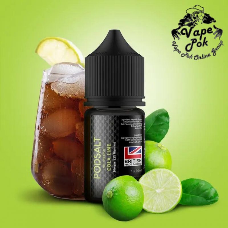 سالت پادسالت نوشابه کوکاکولا لیمو podsalt cola lime