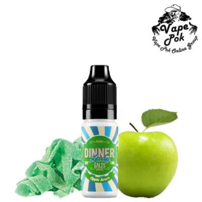 سالت سیب سبز پاستیل ترش 10 میل دینرلیدی Dinner Lady Apple Sours