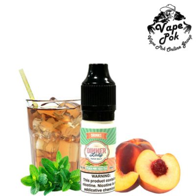 سالت هلو و چای سرد 10 میل دینرلیدی Dinner Lady Peach Mint Iced Tea